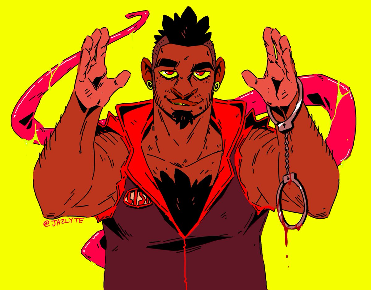 JazLyte's tweet image. Black OCs