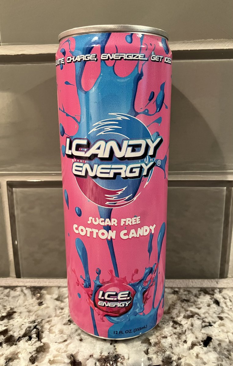 EnergyDrinkJosh's tweet photo. #iCandyEnergyDrink #CottonCandy, I give it a 8/10; it’s light, crisp, and refreshing. #iCandyEnergy #ZeroSugar #iCandy #SugarFree #EnergyDrink #Energy #Drink @ICANDYENERGY https://t.co/BqrwKYKOig