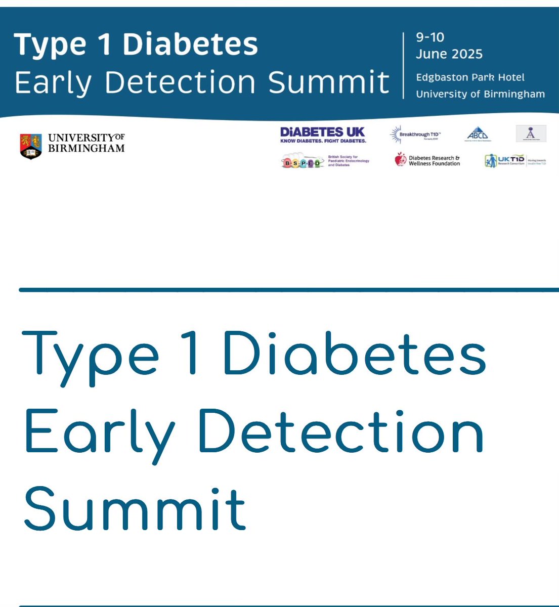 Philip Newland-Jones (@pnewlandjones) on Twitter photo Fantastic first day of this Type 1 Diabetes Early Detection Summit.
Fantastic agenda - congratulations to the organising committee <a href="/parthnarendran/">Parth Narendran</a> 👏 Fantastic first day of this Type 1 Diabetes Early Detection Summit.
Fantastic agenda - congratulations to the organising committee <a href="/parthnarendran/">Parth Narendran</a> 👏