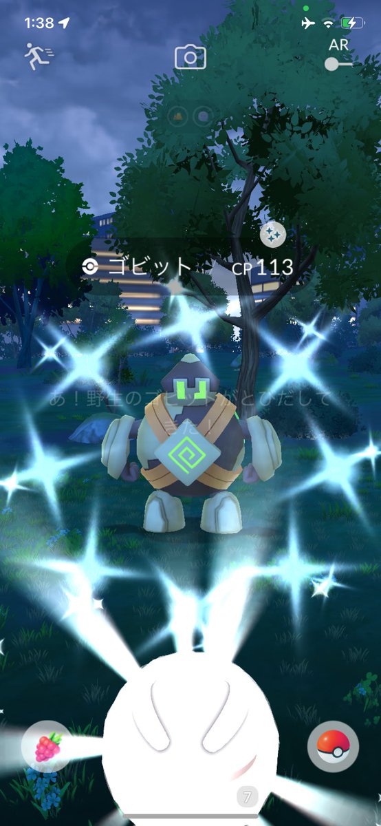 pokemonogakari1's tweet photo. ๐คฉ๐คฉ๐คฉ๐๐๐๐๐๐
ๆฅใใผใ ๅ ๅฌใ
#PokemonGO #my1st #shiny https://t.co/jk3X7TEINL