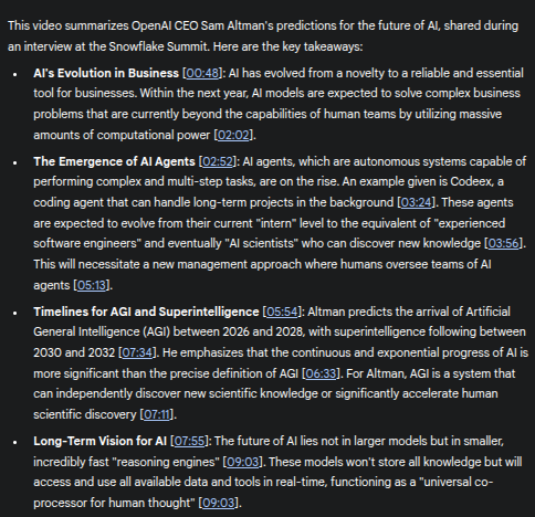 Knut Jägersberg (@jagersbergknut) on Twitter photo Sam Altman's Predictions for AI in 2026–2032
<a href="/bimedotcom/">BusinessIntelligence</a> <a href="/Khulood_Almani/">Dr. Khulood Almani | د.خلود المانع</a> <a href="/theomitsa/">Dr. Theophano Mitsa ☦️🇬🇷🇺🇸</a> <a href="/FmFrancoise/">Françoise Morvan</a> <a href="/sulefati7/">Fati Sule</a> <a href="/NathaliaLeHen/">Nathalia Le Hen</a> <a href="/IanLJones98/">Ian Jones</a> <a href="/rvp/">#RaviVisvesvarayaSharadaPrasad #Telecom #InfoTech</a> <a href="/bamitav/">Amitav Bhattacharjee</a> <a href="/sallyeaves/">Sen. Sally Eaves</a> <a href="/Nitin_Author/">Nitin Panwar</a> <a href="/sonu_monika/">Dr. Monika Sonu I Founder Healthinnovationtoolbox</a> <a href="/BetaMoroney/">Tony Moroney</a> <a href="/TheAIObserverX/">nat | localhost: auriel</a>
youtube.com/watch?v=wGFiqa… Sam Altman's Predictions for AI in 2026–2032
<a href="/bimedotcom/">BusinessIntelligence</a> <a href="/Khulood_Almani/">Dr. Khulood Almani | د.خلود المانع</a> <a href="/theomitsa/">Dr. Theophano Mitsa ☦️🇬🇷🇺🇸</a> <a href="/FmFrancoise/">Françoise Morvan</a> <a href="/sulefati7/">Fati Sule</a> <a href="/NathaliaLeHen/">Nathalia Le Hen</a> <a href="/IanLJones98/">Ian Jones</a> <a href="/rvp/">#RaviVisvesvarayaSharadaPrasad #Telecom #InfoTech</a> <a href="/bamitav/">Amitav Bhattacharjee</a> <a href="/sallyeaves/">Sen. Sally Eaves</a> <a href="/Nitin_Author/">Nitin Panwar</a> <a href="/sonu_monika/">Dr. Monika Sonu I Founder Healthinnovationtoolbox</a> <a href="/BetaMoroney/">Tony Moroney</a> <a href="/TheAIObserverX/">nat | localhost: auriel</a>
youtube.com/watch?v=wGFiqa…