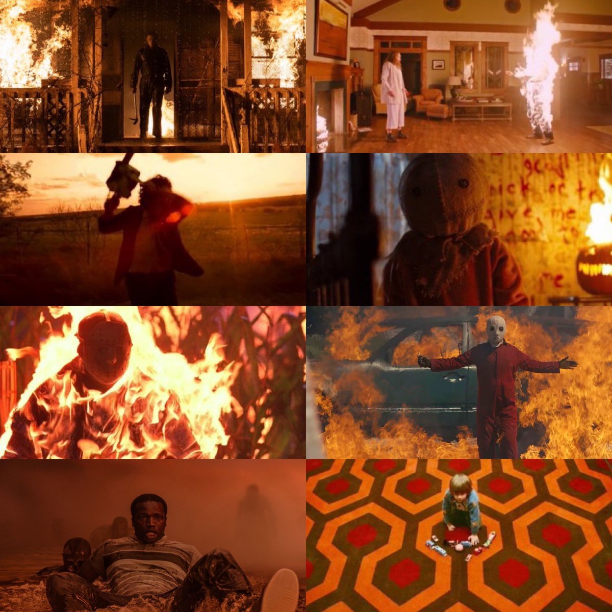 Thehorrorkid's tweet image. It’s June. The color of horror this month is orange. Reply/quote with orange in horror. ☢️