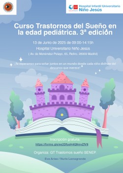 Curso de Sueño Edad Pediátrica
👩‍💻Grupo de Sueño de la <a href="/senep_es/">SENEP</a> 
 📍Madrid (y online)
 🗓️13 junio 2025
Toda la info e inscripciones: 👇
aeped.es/eventos/2025/c…