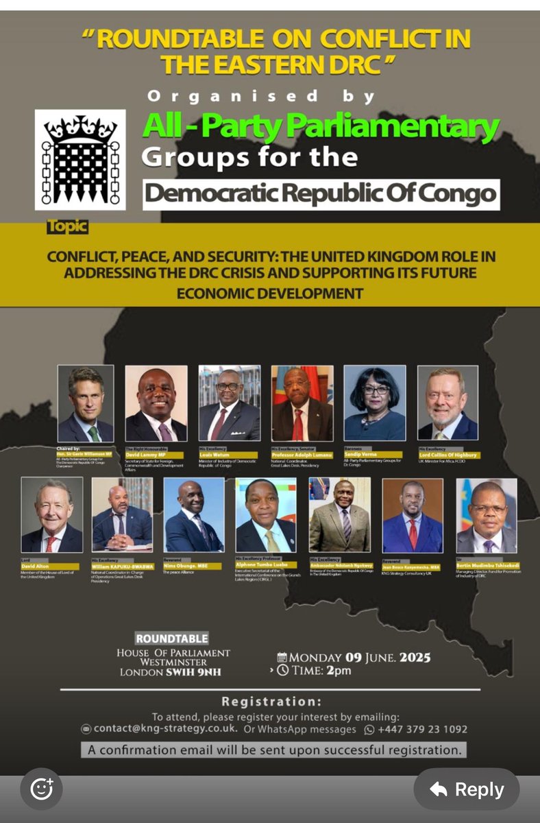InnocentNtezi1's tweet photo. It was a great honour for me to participate in a roundtable discussion at the #UKParliament, alongside members of the House of Commons, the House of Lords, NGOs, the diaspora, and officials from Kinshasa. The event was intended to address the historical context of the conflict in the Democratic Republic of Congo (DRC), its humanitarian consequences, international and regional responses, the role of the United Kingdom, and pathways to peace.
However, I was deeply disappointed that the discussion veered away from these critical topics. Instead, the focus was almost entirely on #Rwanda, sanctions, and strategies for attracting #investors to the DRC. There was little to no engagement with the core issues affecting communities on the ground.
When I was finally given the opportunity to speak — in a very limited timeframe — I attempted to provide a broader historical perspective. I highlighted the discrimination faced by the #Banyamulenge/#Tutsi community, tracing it from the colonial era to the present. I raised serious concerns about ongoing hate speech, the normalization of violence, and even acts of cannibalism — all supported by documented facts.
Unfortunately, my remarks were met with hostility. Rather than addressing the issues I raised, the discussion shifted aggressively toward questioning me personally. One particularly shocking example came from a Uk-based #solicitor who said, “If you #Banyamulenge feel persecuted, go and seek asylum in #Rwanda.”@US_SrAdvisorAF @FelixUdps @PaulKagame @kayikwambaT @onduhungirehe