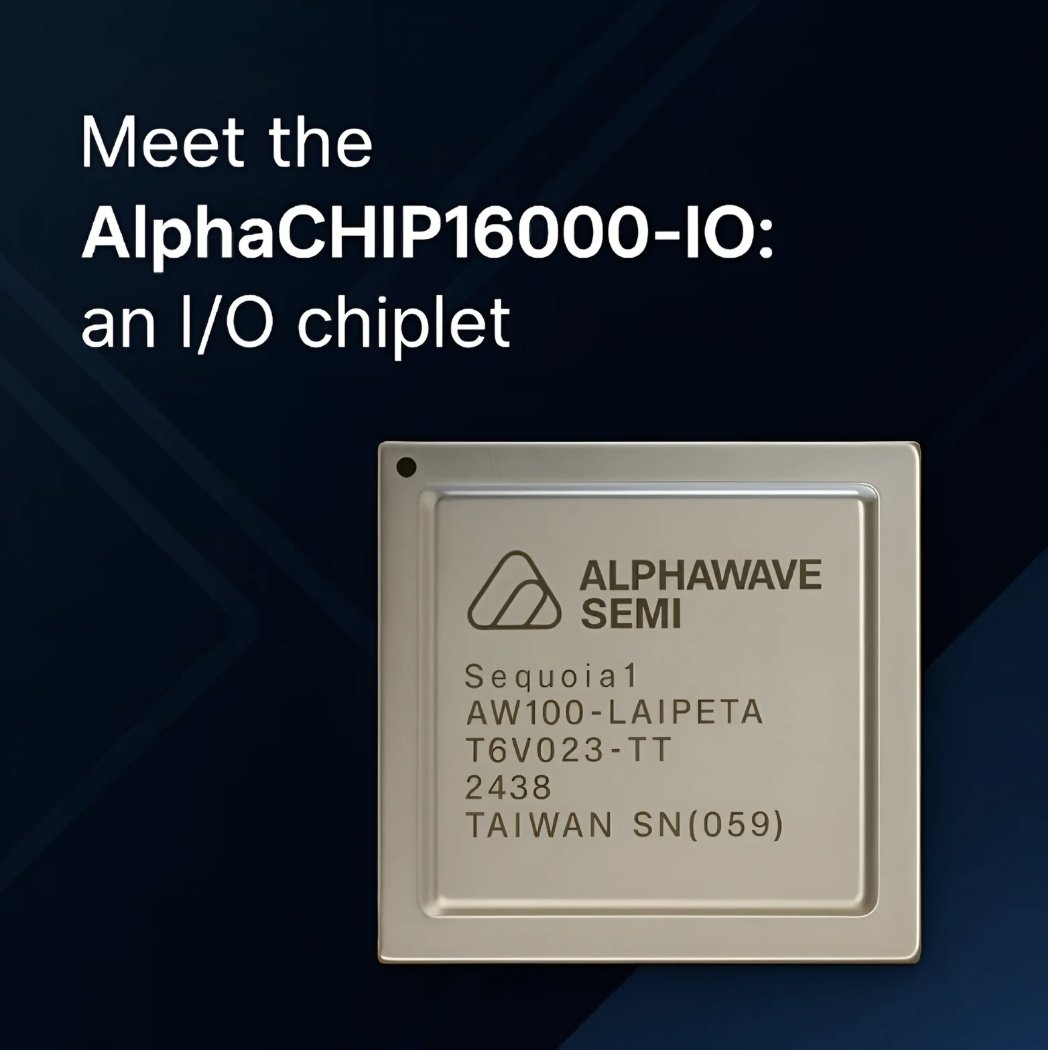 Chiplets are reshaping semiconductors—and the need for high-performance, scalable I/O is growing fast. Our AlphaCHIP1600 I/O chiplet delivers the speed, efficiency, and interoperability next-gen SoCs demand. Read more: awavesemi.com/exploring-alph…