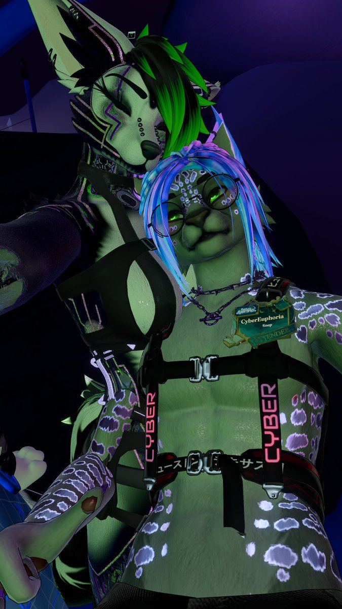 π’ππ²π°πΌ π (@swigs_vr) on Twitter photo Imma say this with my chest... BOUT FUCKIN TIME!!! I had the sweet honor on meeting <a href="/Cyb_Euphoria/">CybEuphoriaπ</a> (SO HANDSOM) last night at Club F.Y.N.N!
Lets hang out sometime soon yeah?!?! ππππ Imma say this with my chest... BOUT FUCKIN TIME!!! I had the sweet honor on meeting <a href="/Cyb_Euphoria/">CybEuphoriaπ</a> (SO HANDSOM) last night at Club F.Y.N.N!
Lets hang out sometime soon yeah?!?! ππππ