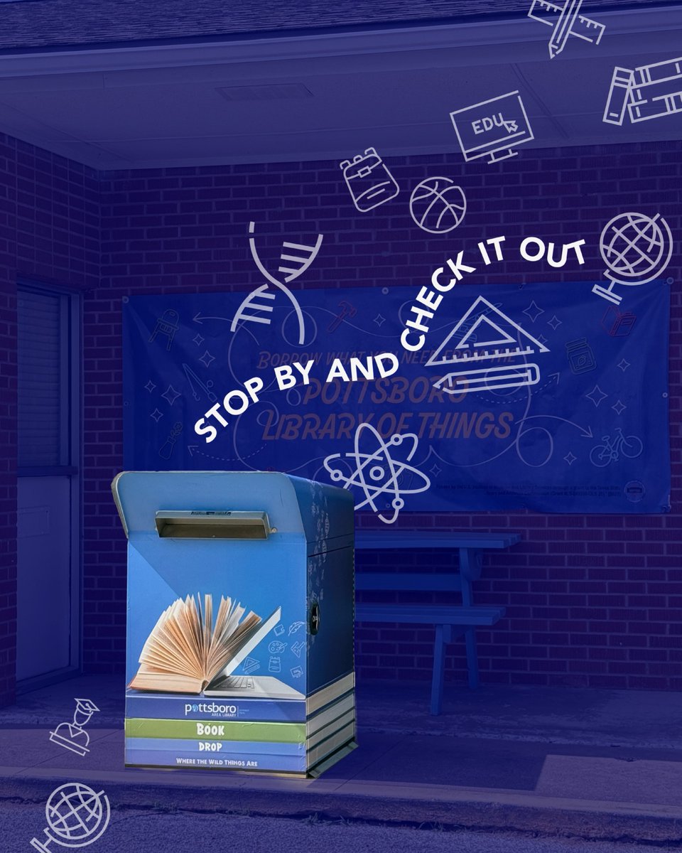 Billow Marketing designed the new book drop for the Pottsboro Library—and it’s looking sharp! 🎨

📍 Stop by and check it out. We’re proud to support community spaces that inspire learning and creativity.

#PottsboroLibrary #BillowMarketing #SupportLocal #BookDropGlowUp