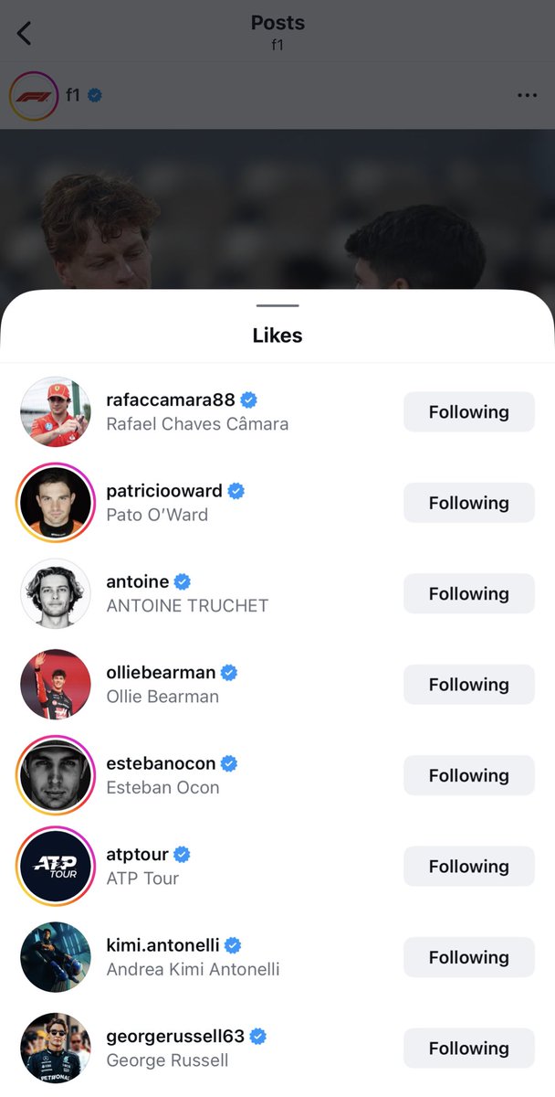 parisianarchive's tweet photo. EVERYONE is a jannik sinner fan. even if they say they are not, they are jannik sinner fans. this f1 x tennis crossover 🙂‍↕️ https://t.co/y8tHbiqphQ
