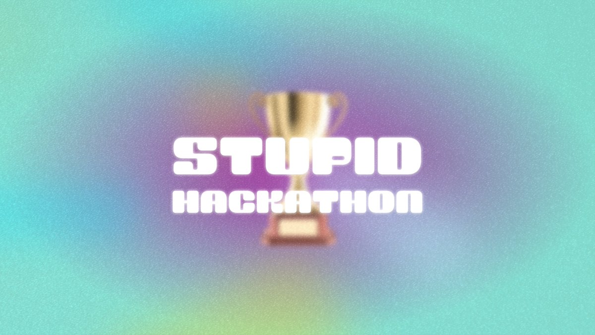 maya_l39's tweet photo. and the results are in! our stupid hackathon prize winners:
- solemates: a dating app of only feet pics
- cedric: a robot arm that doomscrolls, plays poker, and has a meltdown at the mention of jobs
- chaewon bark battle: a web game where you compete to bark loudest at fancams https://t.co/y1sfzdly4k