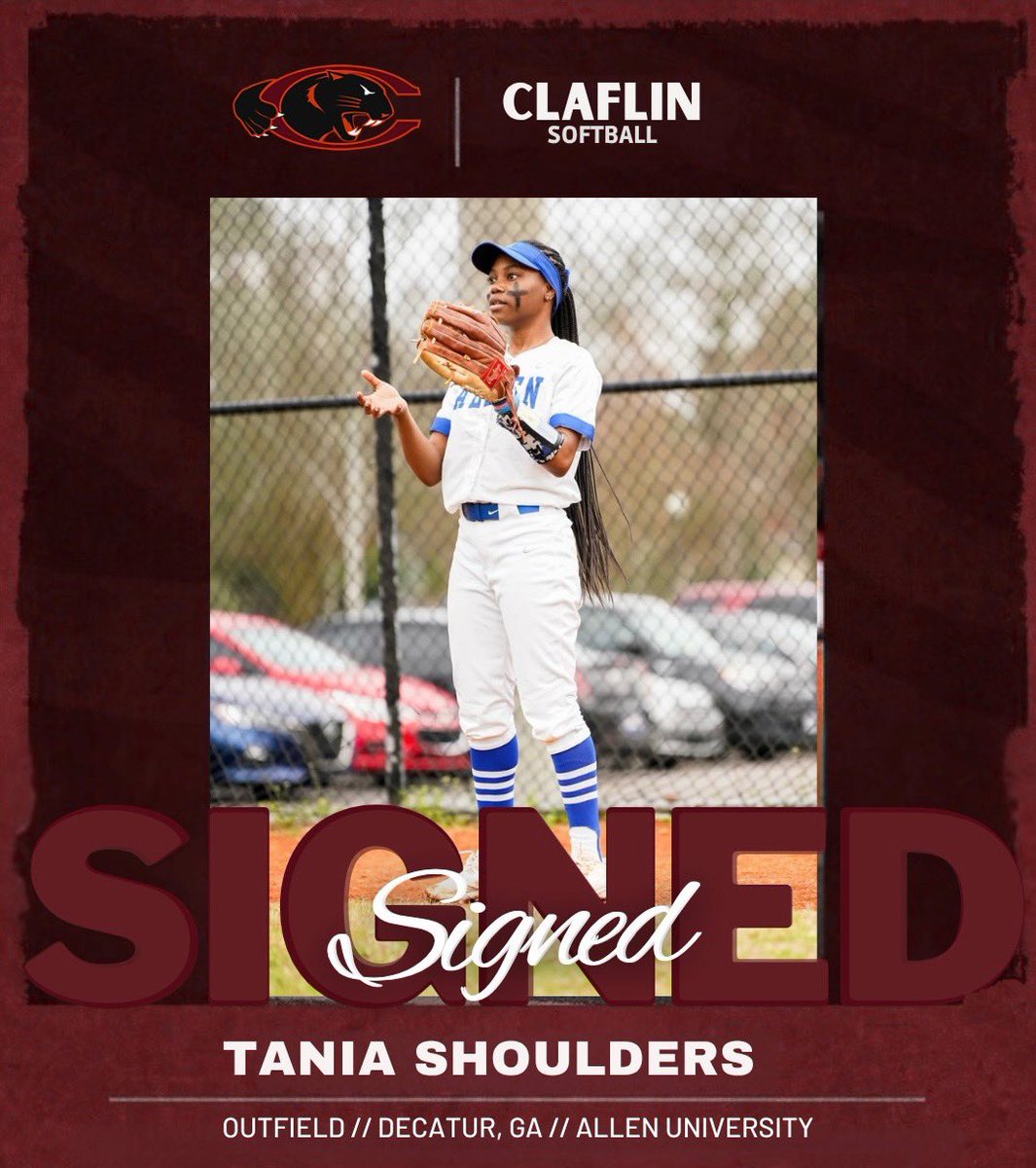 Claflin University Softball 🐾🧡 tweet media