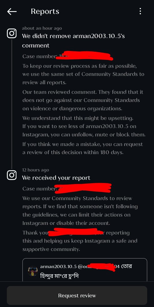randomMBfan's tweet image. And @instagram thinks , it doesn't break their community standards... 

Wow! 

#Meta #Instagram #Hindu 
@HinduVoice_in