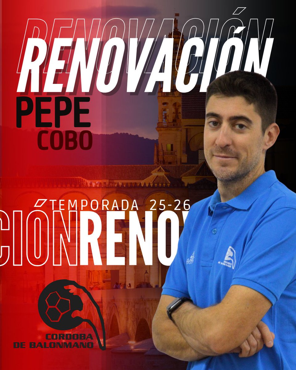 CordobadeBM's tweet photo. 🚨 RENOVACIONES 
Acompañando a Benito Puerto, completarán la parcela técnica del Deza CBM 2025-2026 Pepe Cobo @pepe_cobo como segundo entrenador y Luis Puerto como delegado. Pronto anunciaremos novedades relacionadas con la plantilla https://t.co/88S6NSwU0W