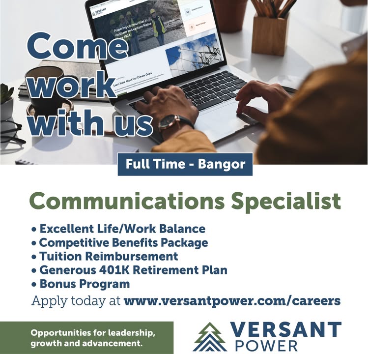 Are you passionate about content creation, social media, developing relationships, internal communications, and public relations? We are looking for a Communications Specialist to join our #VersantTeam! 

For more details and to apply go to bit.ly/3HAJODP