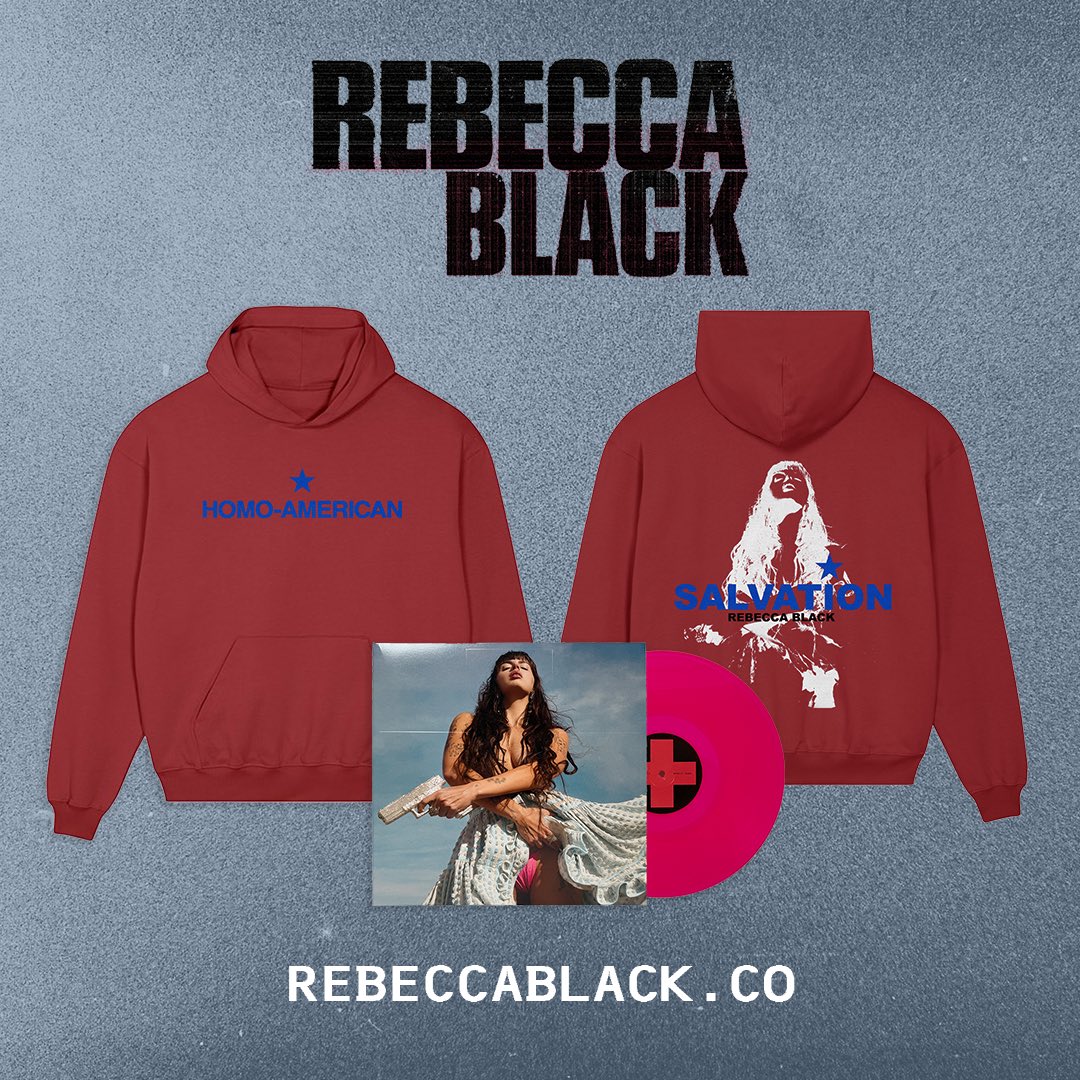surprise 🩷 vinyl restock now live rebeccablack.co