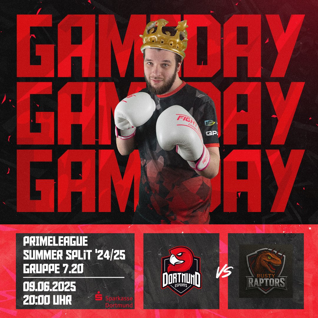 Dortmund eSports (@dortmundesports) on Twitter photo Für DoeS Invaders steht heute der 2. Spieltag an. Wir drücken beide Daumen 🤝🏻
POV: twitch.tv/lady_de_rose
Line-Up:
<a href="/besoffenrmante/">mentalmante</a>
<a href="/Lady_de_Rose/">Kathy x3</a>
@Lorsch_CBS
Kami
Assasimp
#Dortmundesports #Leagueoflegends <a href="/PrimeLeague/">Die Techniker Prime League</a> Für DoeS Invaders steht heute der 2. Spieltag an. Wir drücken beide Daumen 🤝🏻
POV: twitch.tv/lady_de_rose
Line-Up:
<a href="/besoffenrmante/">mentalmante</a>
<a href="/Lady_de_Rose/">Kathy x3</a>
@Lorsch_CBS
Kami
Assasimp
#Dortmundesports #Leagueoflegends <a href="/PrimeLeague/">Die Techniker Prime League</a>