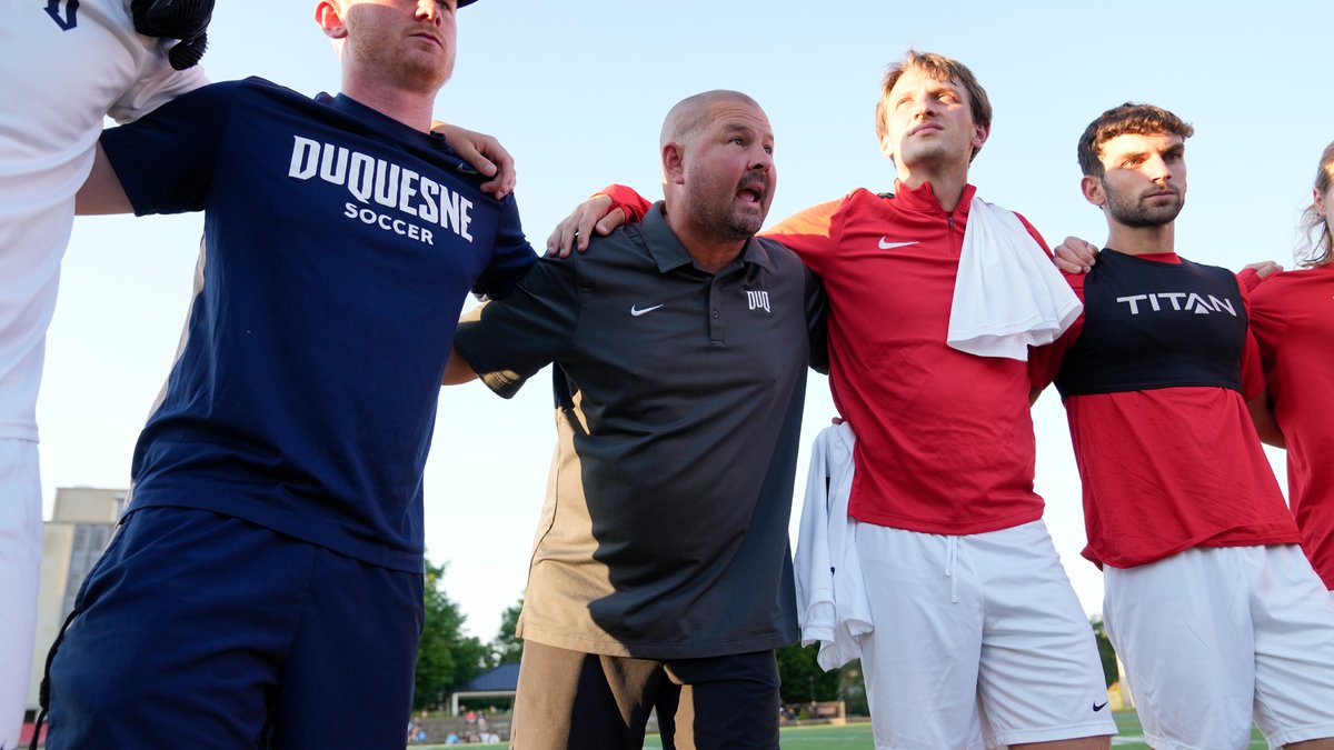 𝐖𝐄𝐋𝐂𝐎𝐌𝐄 𝐓𝐎 𝐓𝐇𝐄 𝐁𝐋𝐔𝐅𝐅‼️

Duquesne Welcomes 10 for 2025 Season

➡️: bit.ly/4mTJ8JP

#GoDukes ⚽️🎩