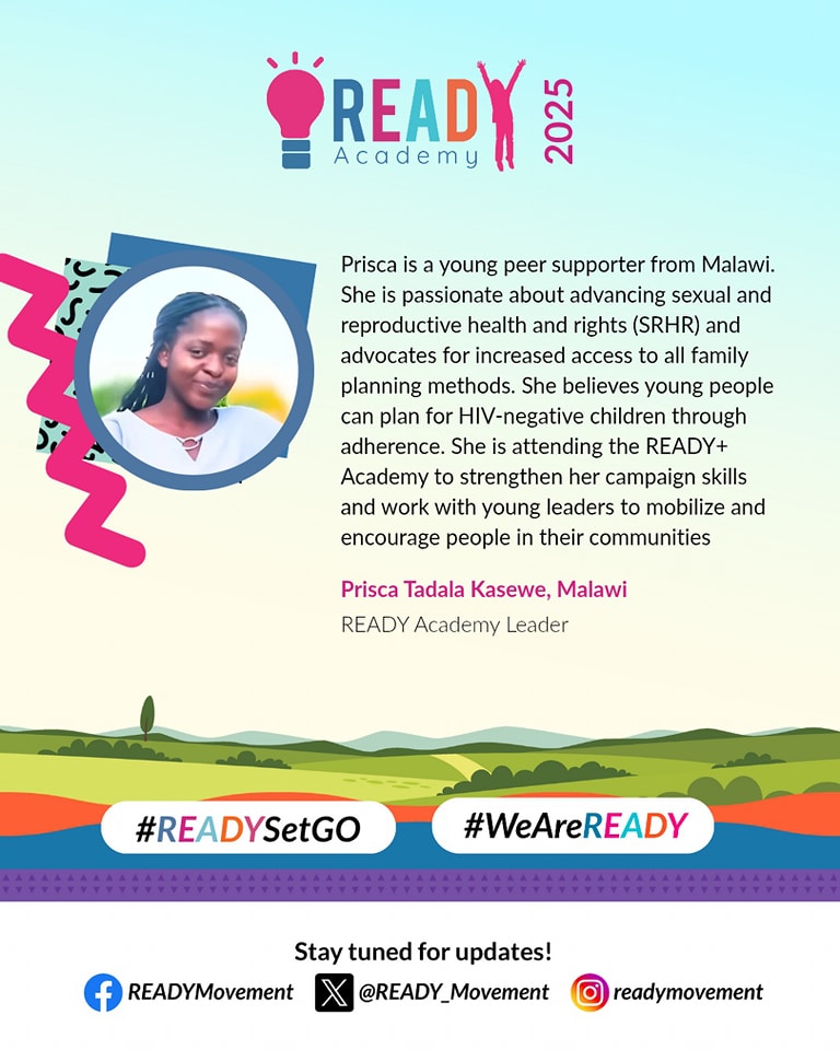 Meet Prisca Tadala Kasewe, a passionate young peer supporter and community leader invested in driving positive change in communities across Malawi, alongside Malawi AIDS Counseling and Resource Organisation(MACRO).