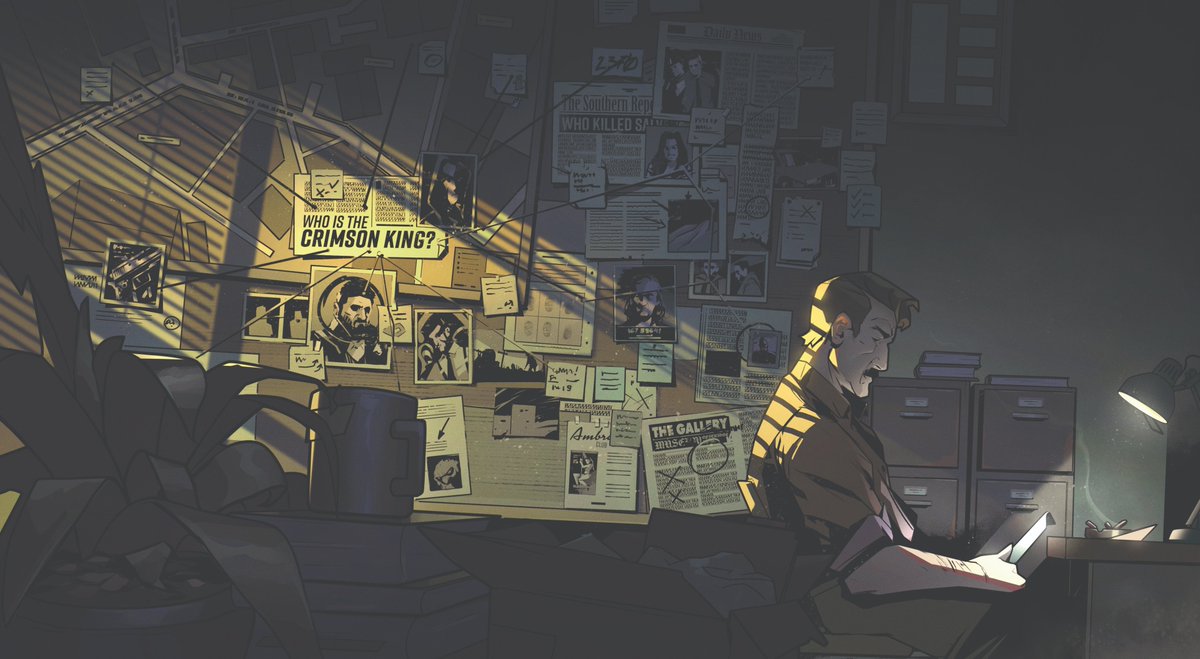 De día, investiga casos.
De noche, los sueños le hablan con voz de leyenda.
Sabe que algo no encaja… y ese algo es él.
¿Es un hombre que investiga mitos?
¿O un mito que finge ser hombre?
City of Mist ya está en Backerkit:

 backerkit.com/call_to_action…