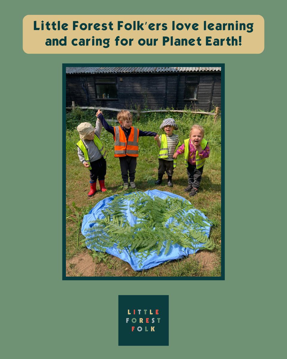 🌍 Celebrating World Environment Day in the forest! 🌿
Our Little Forest Folk’ers learned all about our amazing planet through hands-on exploration - harvesting bracken, building a make-believe Earth, and discovering where animals come from and how to protect them. 💚🌱