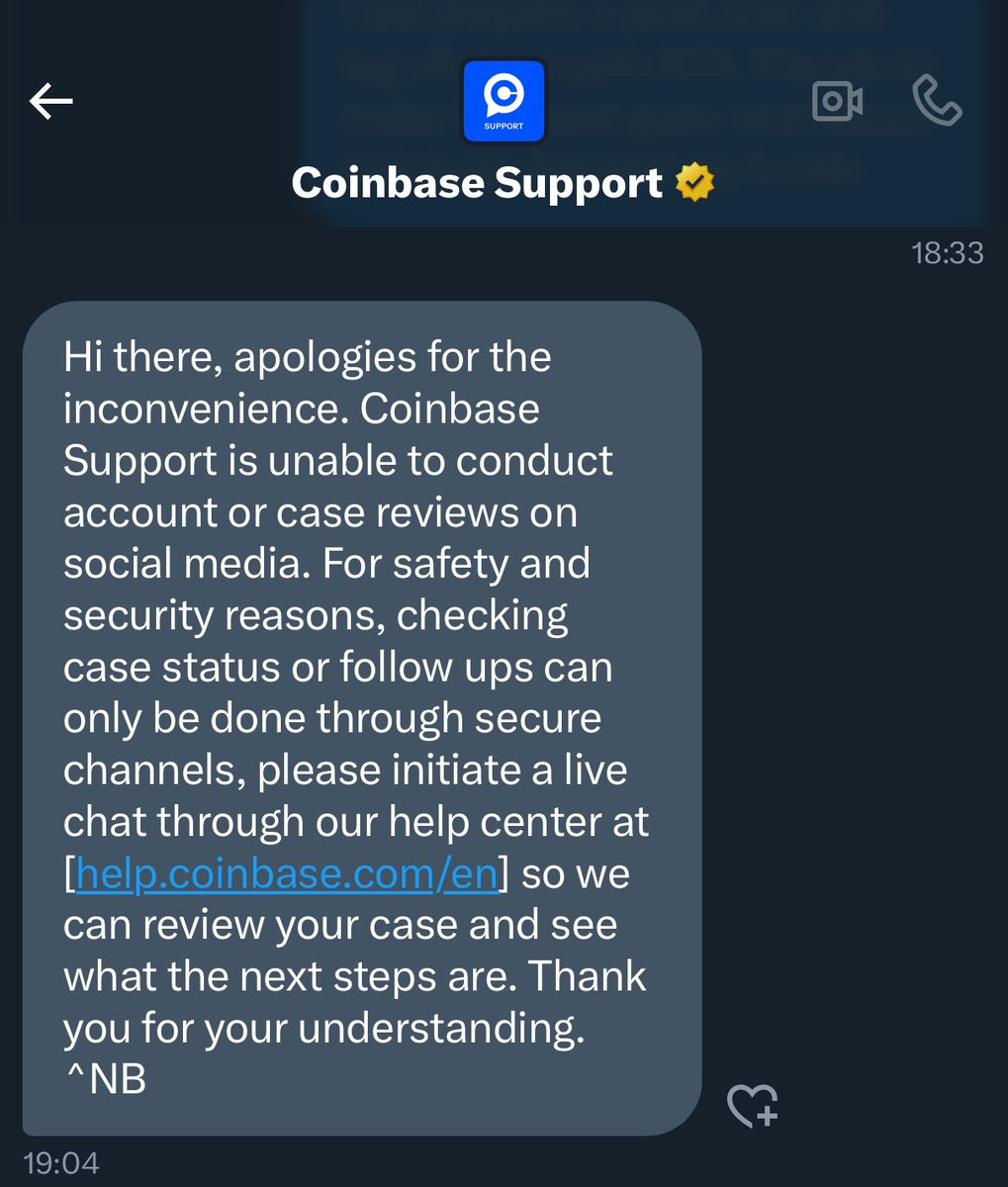 LowCapBull💀 (@lowcapb) on Twitter photo I’m a <a href="/coinbase/">Coinbase 🛡️</a> user since 2017, I even bought my first $BTC there and never had issues, until now.
I sent $USDC via Solana.
TX is confirmed on-chain, but it hasn’t been credited to my Coinbase account.
Now they’re asking me to answer an email about the source of funds… I’m a <a href="/coinbase/">Coinbase 🛡️</a> user since 2017, I even bought my first $BTC there and never had issues, until now.
I sent $USDC via Solana.
TX is confirmed on-chain, but it hasn’t been credited to my Coinbase account.
Now they’re asking me to answer an email about the source of funds…