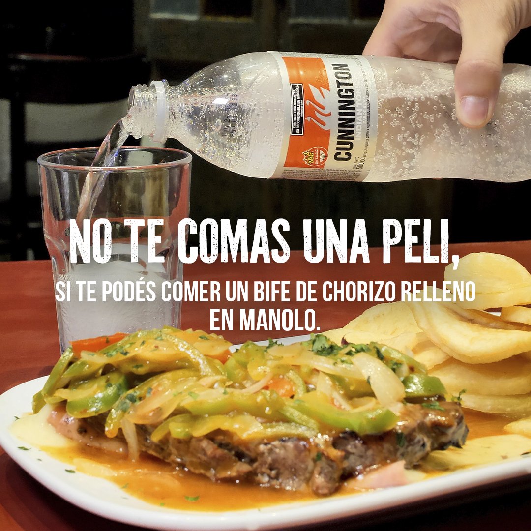 Selma y Luis ahora tienen donde ir a comer un buen bife de chorizo relleno y sin vueltas. Manolo, un bodegón en el barrio de San Telmo lleno de historia y con opción de platos sin gluten. Disfrutemos todos!
IG: <a href="/ManoloSanTelmo/">Restaurante Manolo</a> -📍Dirección: Bolívar 1299, Buenos Aires

#Cunnington