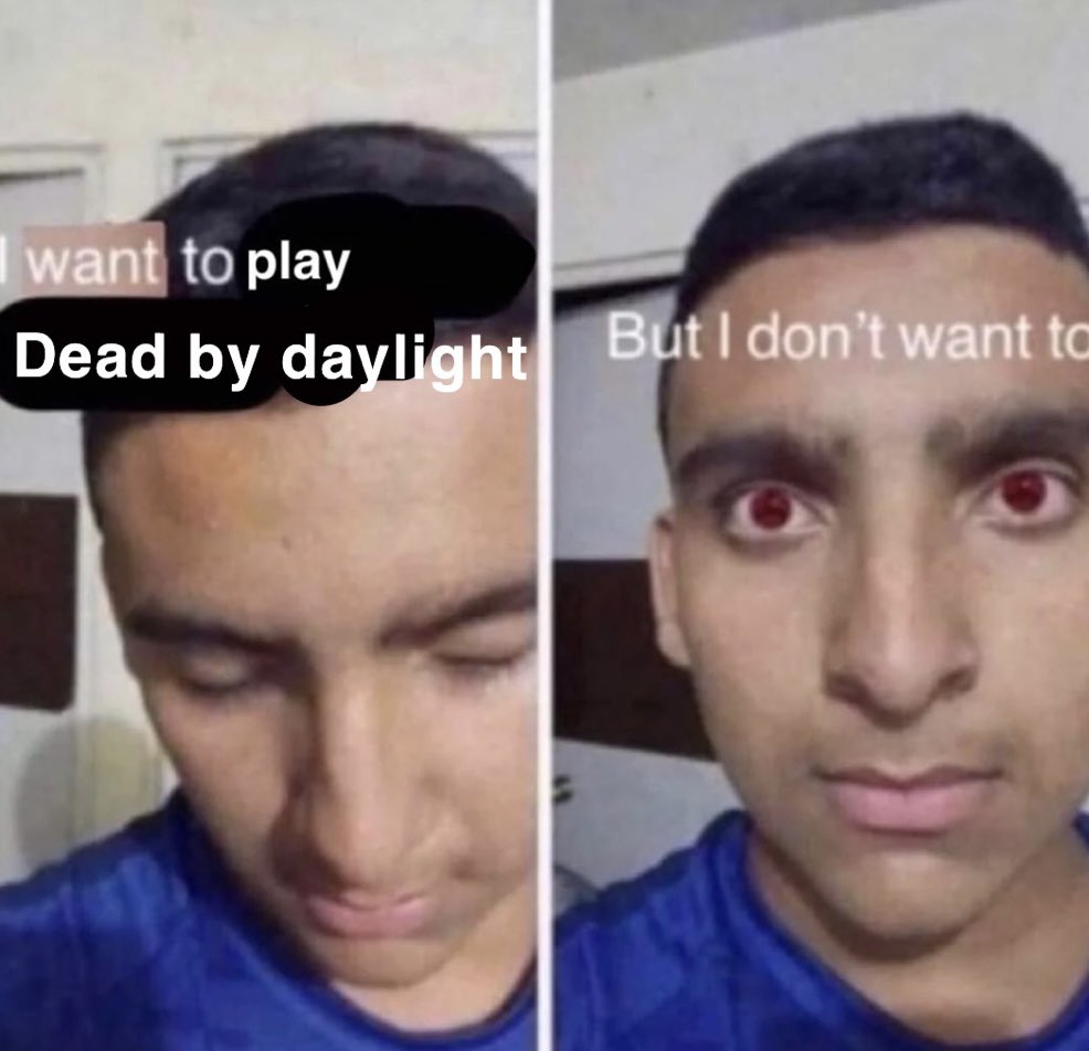 appiesnoranges's tweet photo. Dead by Daylight https://t.co/SwW3gvJZg3