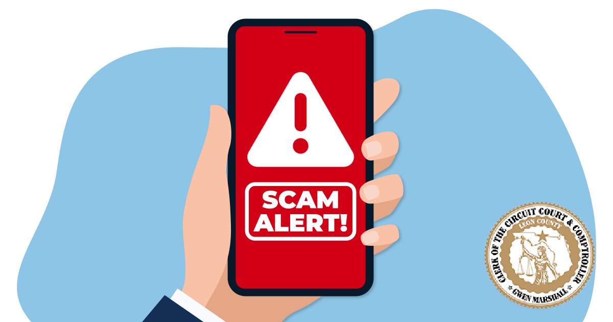 SCAM ALERT: Beware a widespread text scam going around fraudulently claiming to be FLHSMV &amp; requesting immediate payment for traffic citations. Stay safe and don’t get baited into clicking links from suspicious communications.  Report scam visit myfloridalegal.com/consumer.../co…. #FLClerks