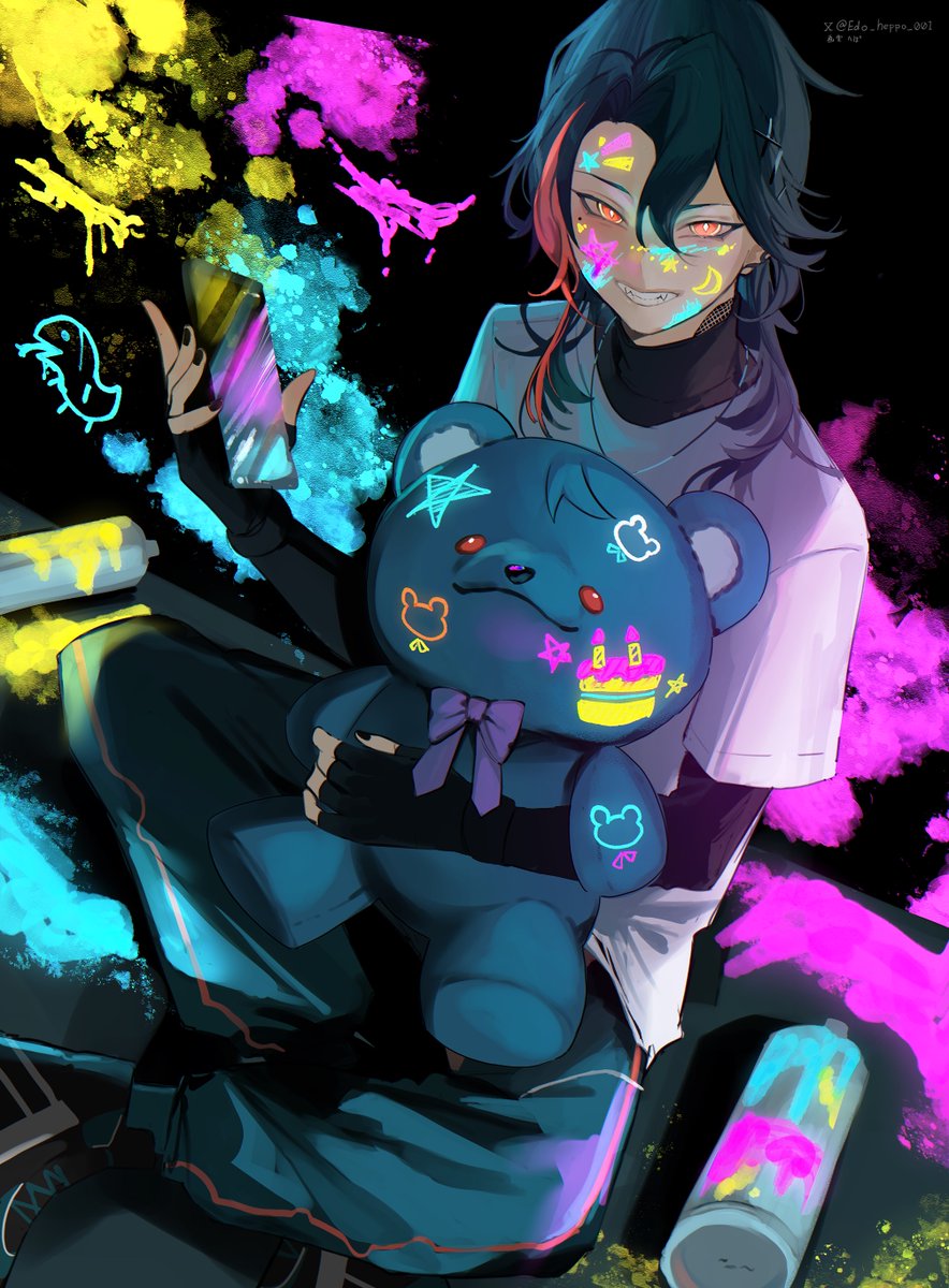 #かいせ絵
遅れましたが！！
お誕生日おめでとうございました🎂