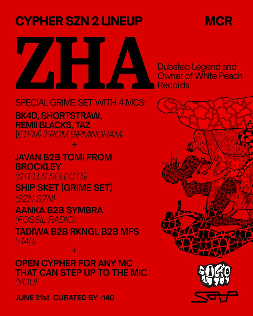 Back in Manchester on June 21st

Tickets available here - ra.co/events/2178685