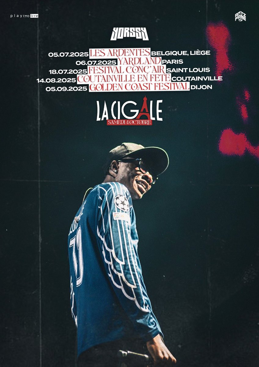 YORSSYANTF00's tweet photo. ANTI-F SUMMER TOUR / LA CIGALE 04.10.25 🚫☀️💆🏾♂️ #ANTIF https://t.co/RXzhvUYPoB