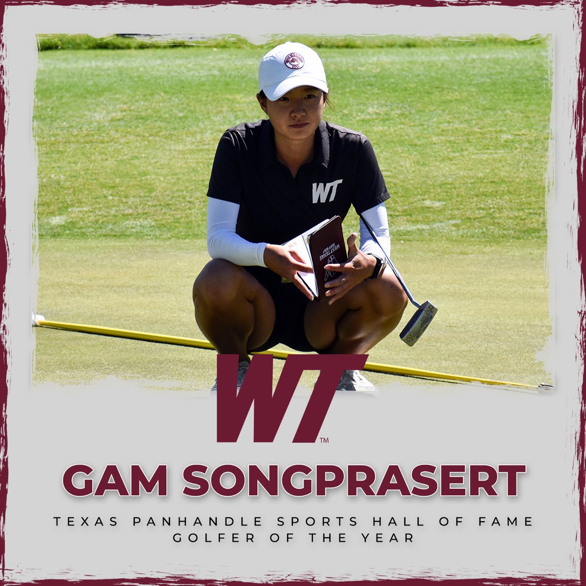 Gam Songprasert is the Texas Panhandle Sports Hall of Fame Golfer of the Year! Congratulations, Gam!

#BuffNation | #WESTisBEST