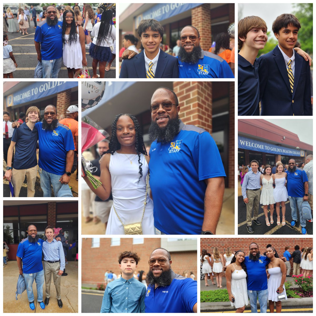 It was a bitter sweet day for me. Seeing my 8th graders off to high school. 

Todays ceremony was beautiful. Going to miss you all. #WarriorStrong