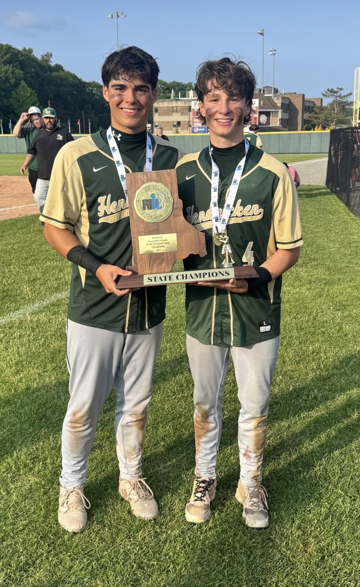 What an amazing season for our Varsity Baseball Team. We are proud of your strength, hard work, and dedication. 👏

The Hawks are the 2025 RIIL Baseball State Champions. 🏆