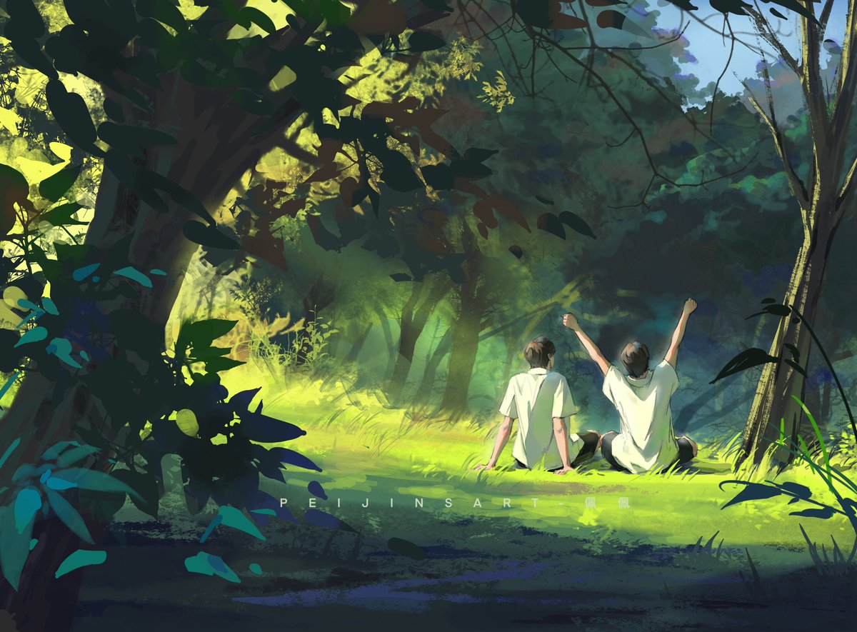 SPeijin's tweet image. When We Are Still Young  #瓶邪 #盗墓笔记 #TheLostTomb #张起灵 #吴邪