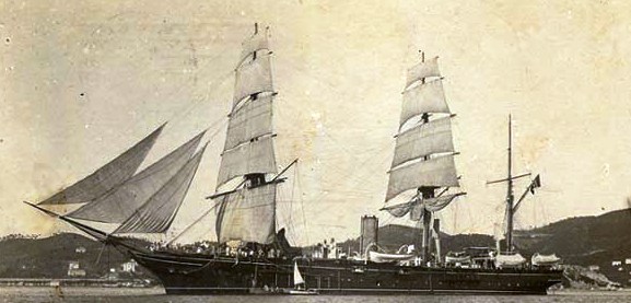 alberto_sanavia's tweet image. #31luglio 1882, #Venezia: impostato il #9dicembre 1879 all’Arsenale, si vara il “1°” incrociatore “Amerigo Vespucci”. Sarà impegnato spesso all’estero per rientrare in Italia nel 1893 e adattato a nave scuola. Sarà disarmato nel 1927 e destinato a nave asilo per orfani di marinai