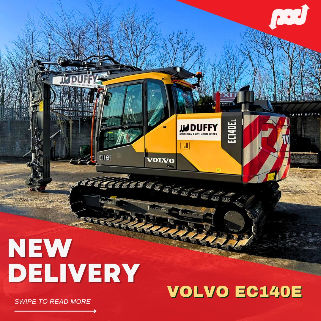 PODMachines's tweet image. It’s the Machine of the Week!

Today&apos;s machine of the week is the EC140EL!

The EC140EL - Designed to deliver every function with superior efficiency.

Pat O&apos;Donnell &amp;amp; Co.
patodonnell.com

#volvoce #volvoscoop #volvoloader #construction #machinery #heavymachinery