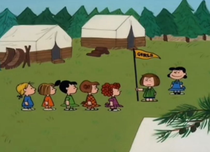 The girls team is gonna win like we always do! Right <a href="/pecaspatty_/">Peppermint Patty</a>