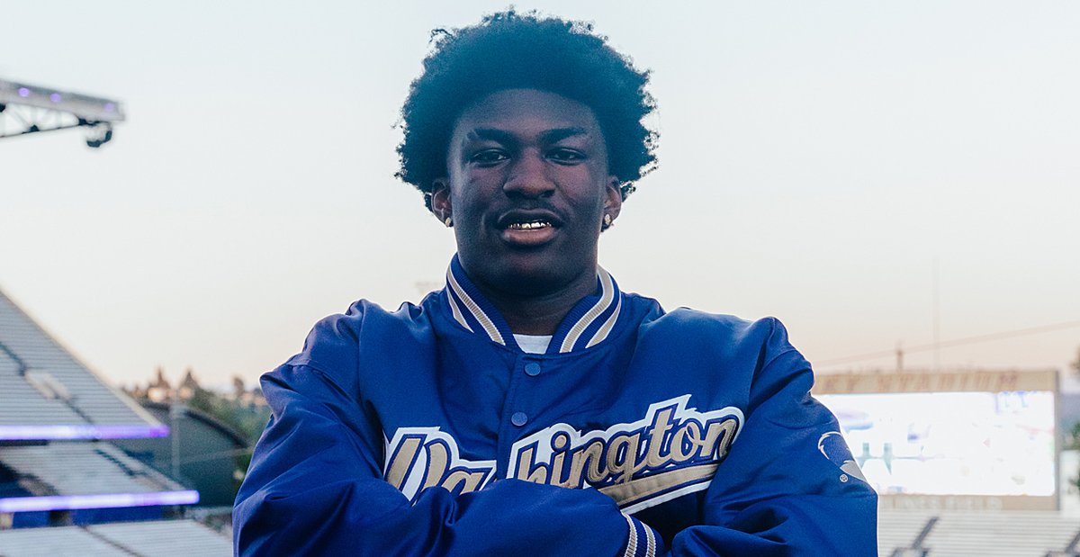 Columbus (Ga.) Carver five-star edge Tristian Givens started his official visit slate with trip to Washington 247sports.com/college/washin…