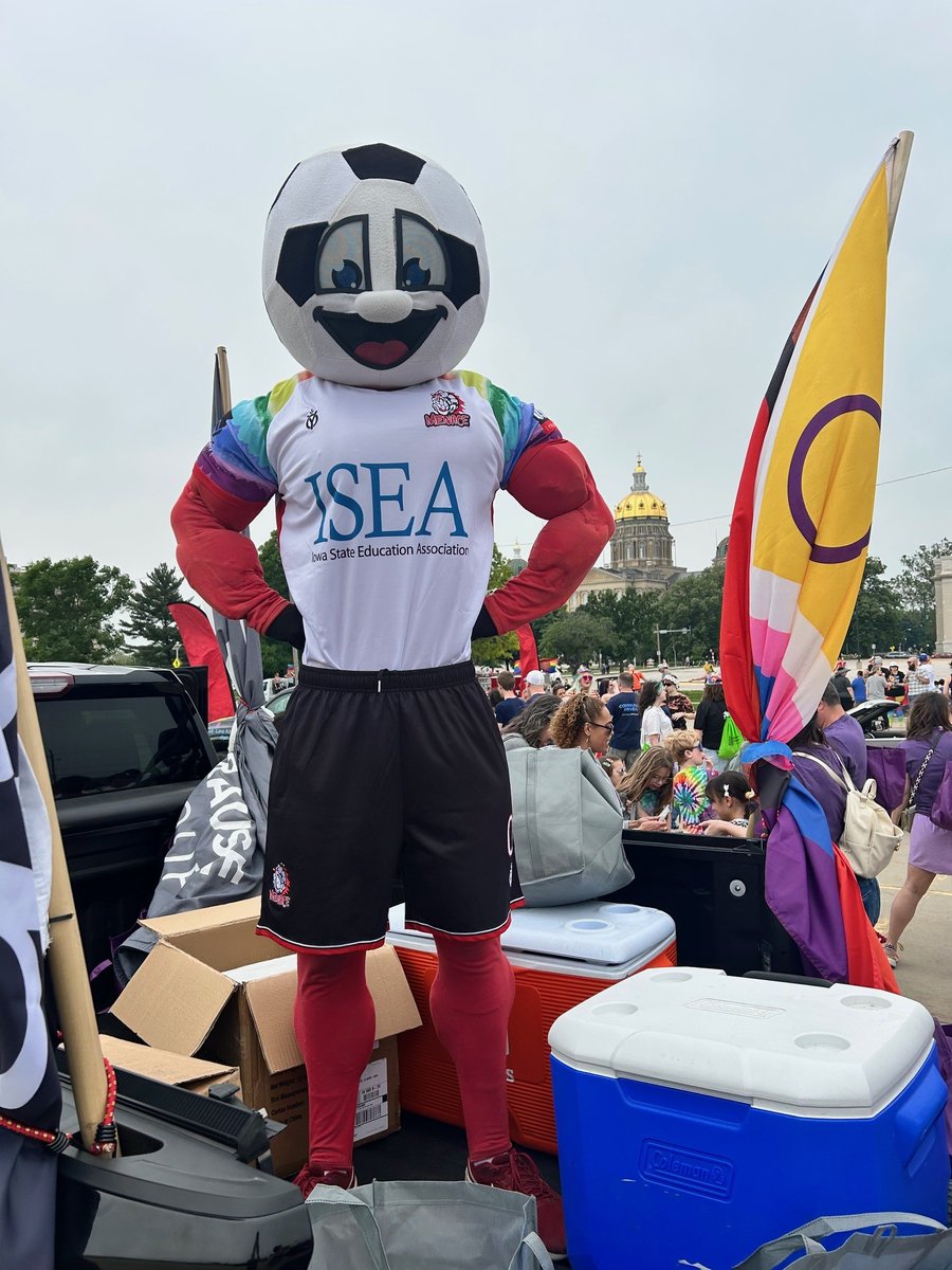 ISEA is a proud sponsor of Pride Night, Saturday, June 14 with Des Moines Menace Soccer. 

Join us at the game. Get your ISEA discount ticket: bit.ly/4e0DFx6