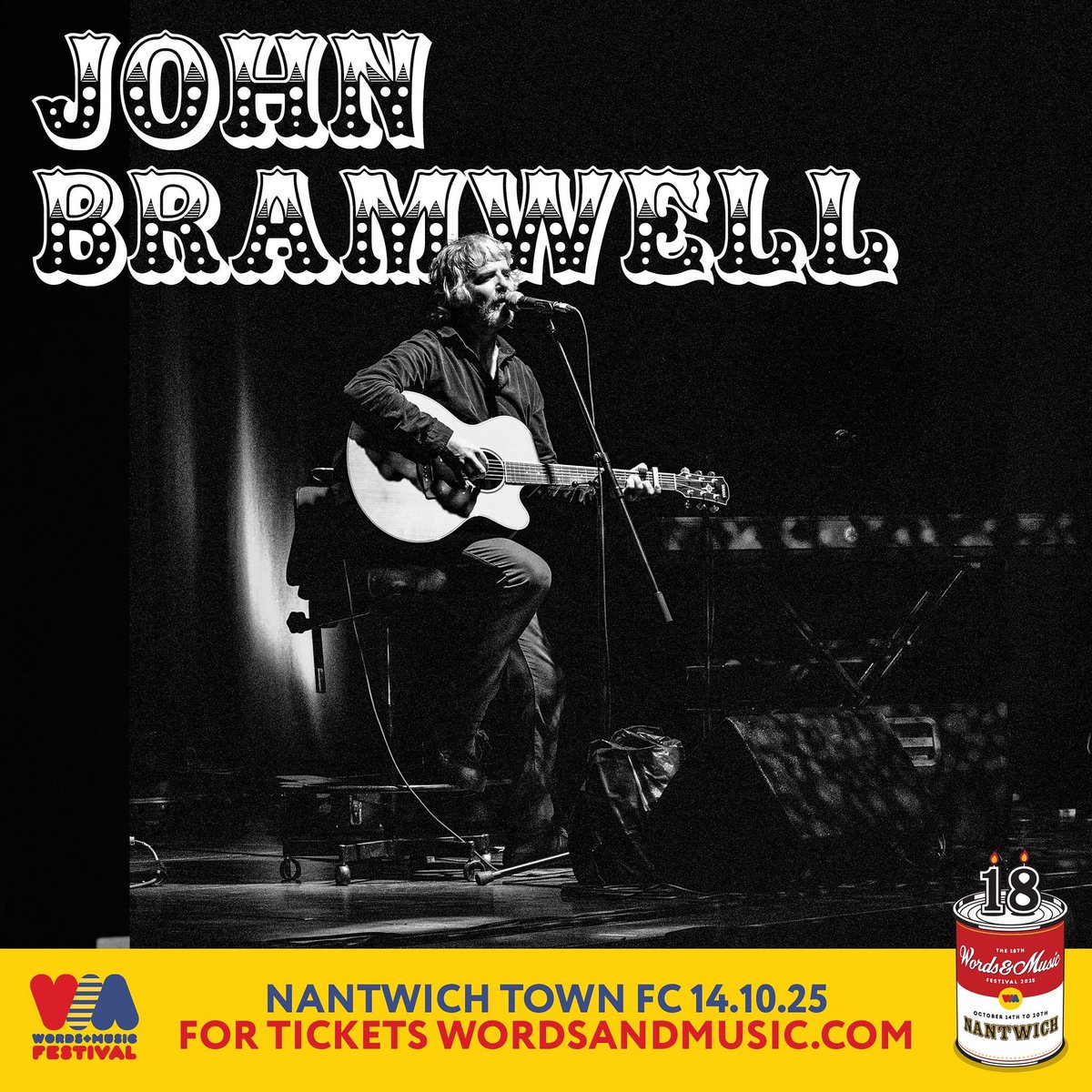 Delighted to be asked back to Words &amp; Music Festival, Nantwich this year. Always a great line up at what is nearly a hometown gig for Henry and I as we’re currently moored up nearby.

Tickets on sale now — brownpapertickets.com/event/6661370

Love JB xx