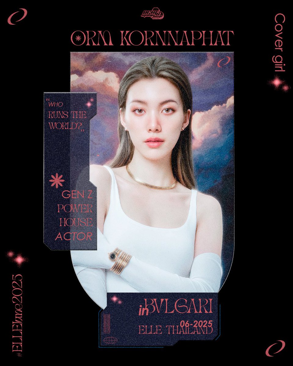 Orm's Mami Home (@ormsmamihome) on Twitter photo BVLGARI 's NEW promo posters. ✨💫
You’re welcome to use and share this artwork across all platforms.
Don’t forget to tag on IG to help boost visibility! 🤍
#BVLGARI #ELLEThailand
#OrmKornnaphat #ออมกรณ์นภัส
<a href="/ormmormm/">orm kornnaphat🌈</a> BVLGARI 's NEW promo posters. ✨💫
You’re welcome to use and share this artwork across all platforms.
Don’t forget to tag on IG to help boost visibility! 🤍
#BVLGARI #ELLEThailand
#OrmKornnaphat #ออมกรณ์นภัส
<a href="/ormmormm/">orm kornnaphat🌈</a>