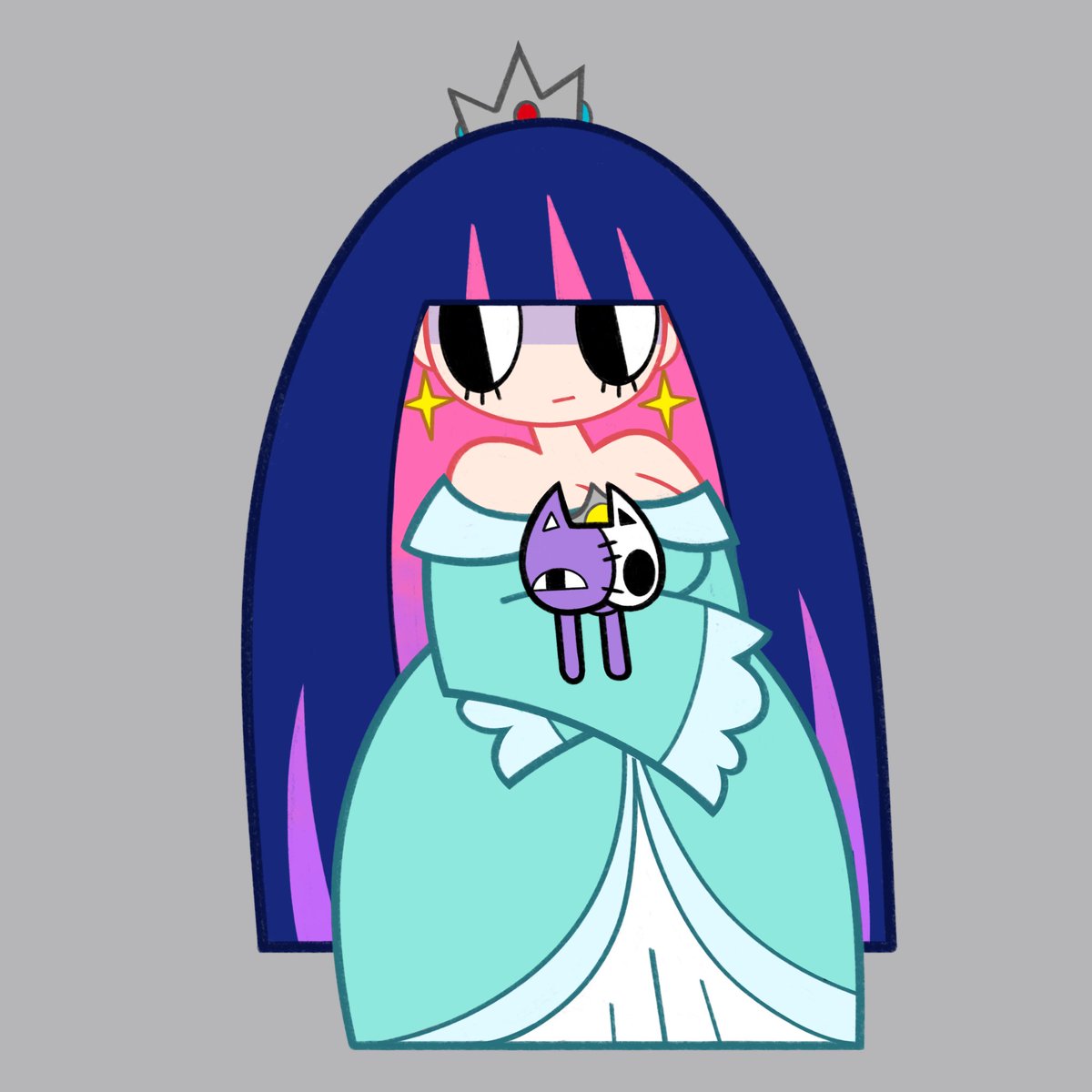 :p
#PantyStockingwithGarterbelt #Stockinganarchy #Fanart