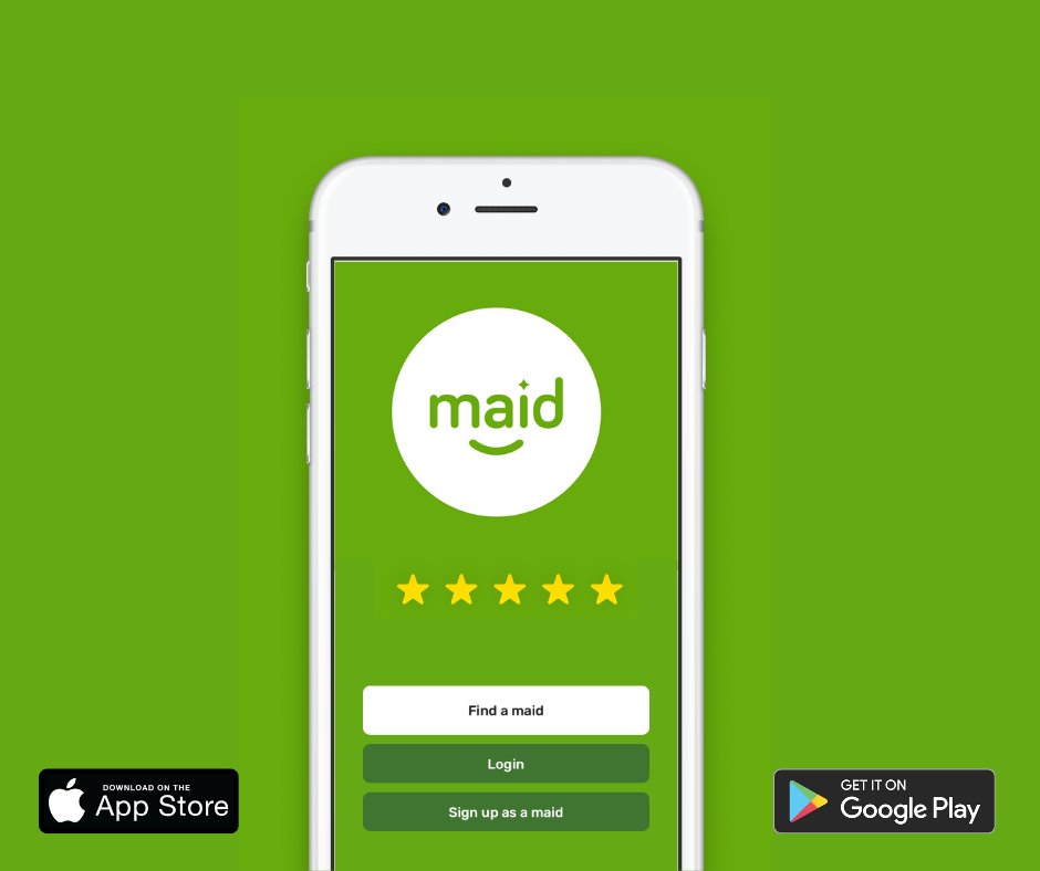 Maid_App's tweet image. Remember when booking a cleaner was a hassle?
Now it takes less than 5 minutes.
📱 Maid App = cleaners near you, ready when you are.
#MaidAppUK #TooBusyToClean #ModernCleaning #QuickBooking