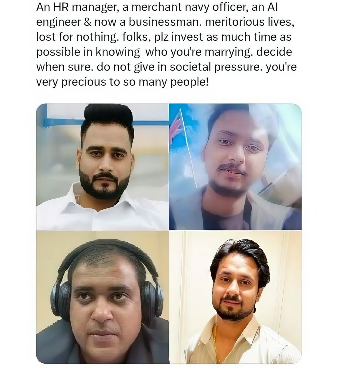 A~Man (@love_a_man) on Twitter photo #Judiciary #Lawmakers #Society
Do you want more lives?
#SaveMen
#HelpMeMyNation
<a href="/PMOIndia/">PMO India</a>
<a href="/MLJ_GoI/">Ministry of Law and Justice</a>
<a href="/MyNation_net/">MyNation Foundation</a> #Judiciary #Lawmakers #Society
Do you want more lives?
#SaveMen
#HelpMeMyNation
<a href="/PMOIndia/">PMO India</a>
<a href="/MLJ_GoI/">Ministry of Law and Justice</a>
<a href="/MyNation_net/">MyNation Foundation</a>