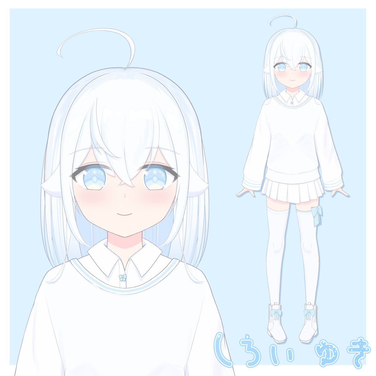 ____461's tweet photo. 【Live2Dお披露目】

うちの子「しろい ゆき」ちゃんです❄

#Live2D #Live2DShowcase https://t.co/iFE1Tw9B9Z
