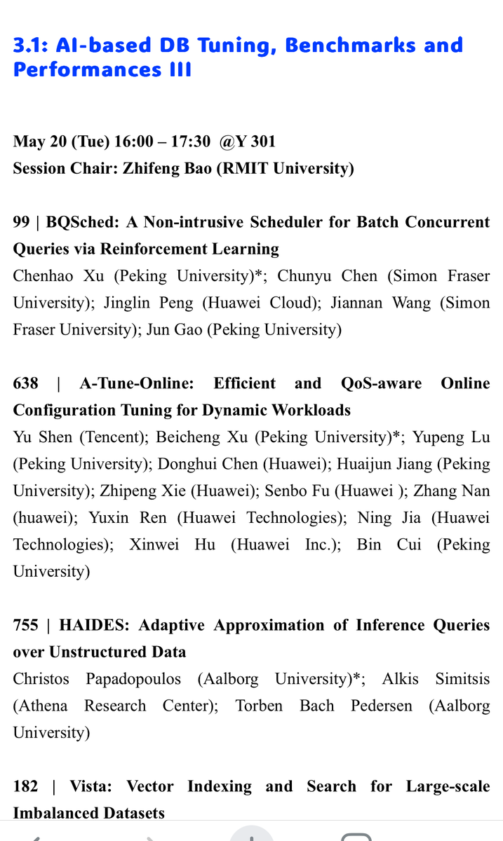 Happy to announce that the research paper: “HAIDES: Adaptive Approximation of Inference Queries over Unstructured data” successfully presented  in the #ICDE 2025. The connection with @DataGEMS was also presented

👉Discover more: linkedin.com/feed/update/ur…