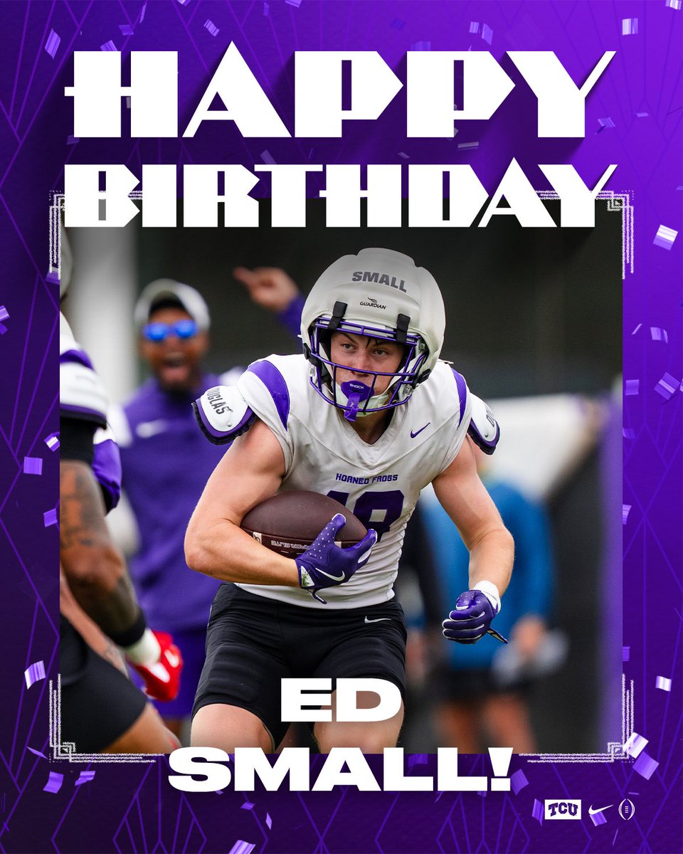 Happy birthday <a href="/edsmall18_tx/">Ed Small</a>!