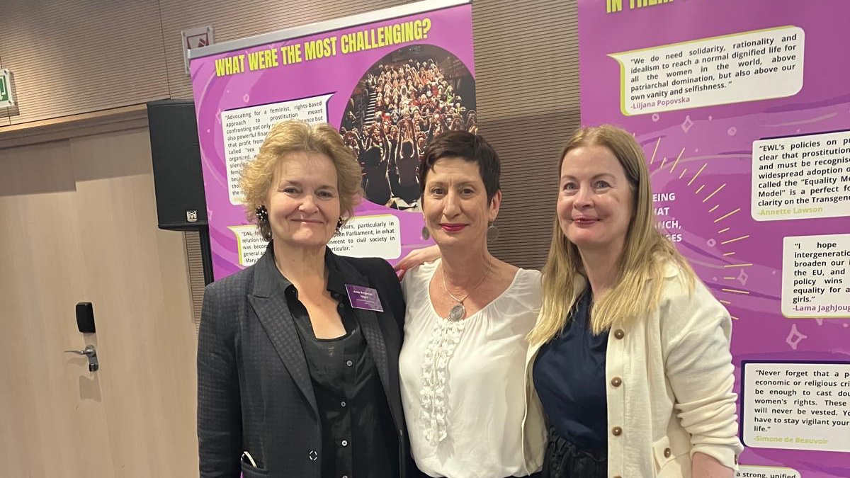 University Women of Europe (@universitywome1) on Twitter photo University Women of Europe succeeds in to secure representation on the Board and Executive Committee of <a href="/EuropeanWomen/">European Women's Lobby</a> 🎉
#ewl35 #agm2025
(UWE President Anne Negre and VP Grainne Keane with outgoing President of EWL Illiana Balabanaova -centre) University Women of Europe succeeds in to secure representation on the Board and Executive Committee of <a href="/EuropeanWomen/">European Women's Lobby</a> 🎉
#ewl35 #agm2025
(UWE President Anne Negre and VP Grainne Keane with outgoing President of EWL Illiana Balabanaova -centre)