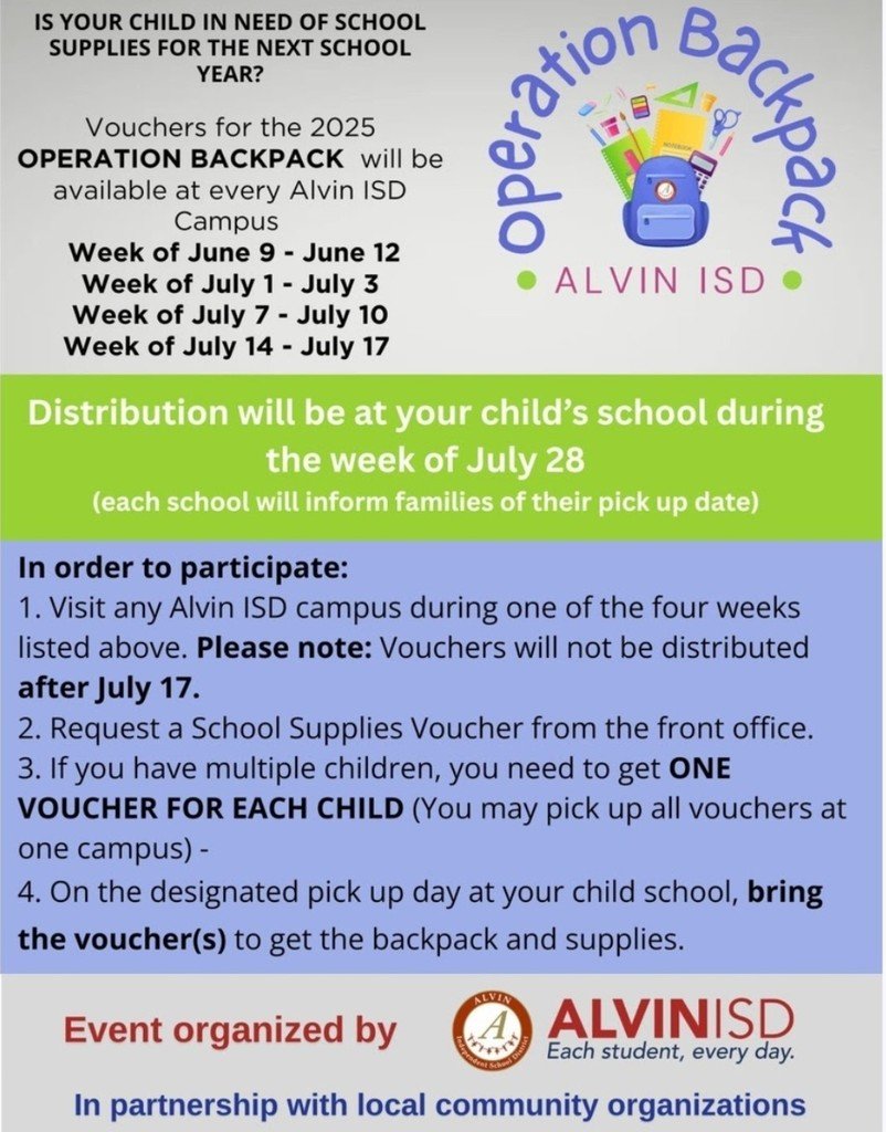 Alvin High School families: