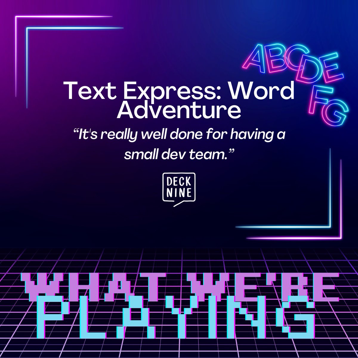 Here’s what our devs have been playing lately. 🎮
What games have you been into? 👀